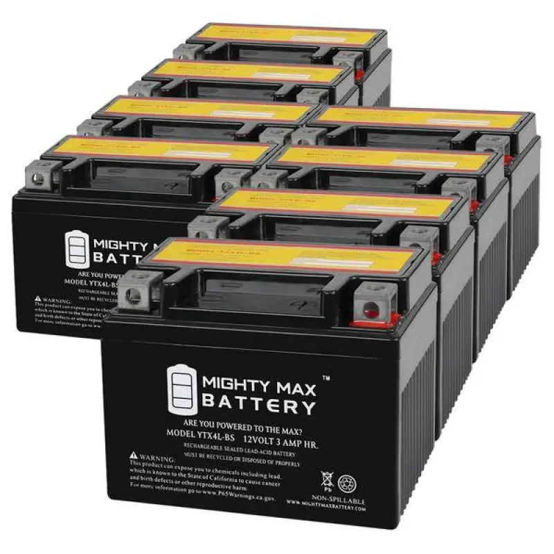 BikeMaster BTX4L-BS Battery - 781306 bkm781306