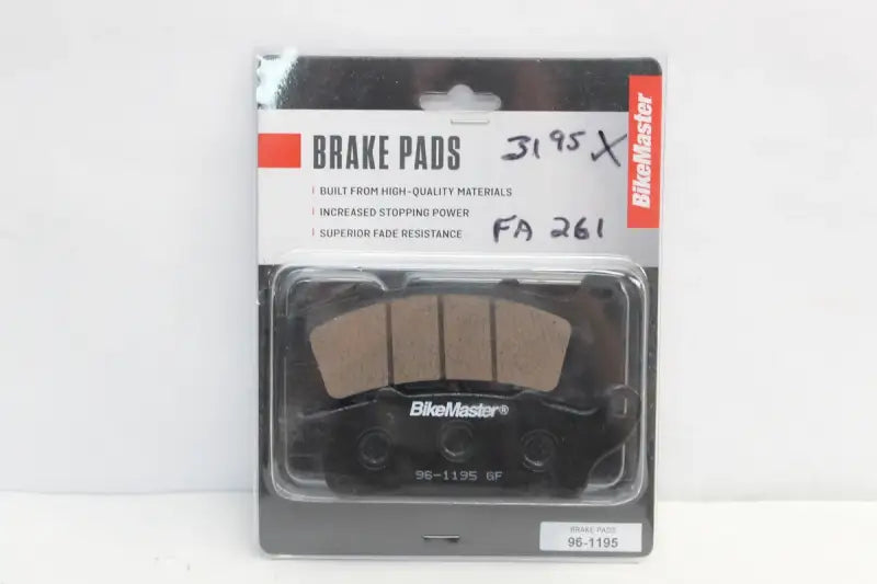 BikeMaster Honda Brake Pads - 961195 bkm961195