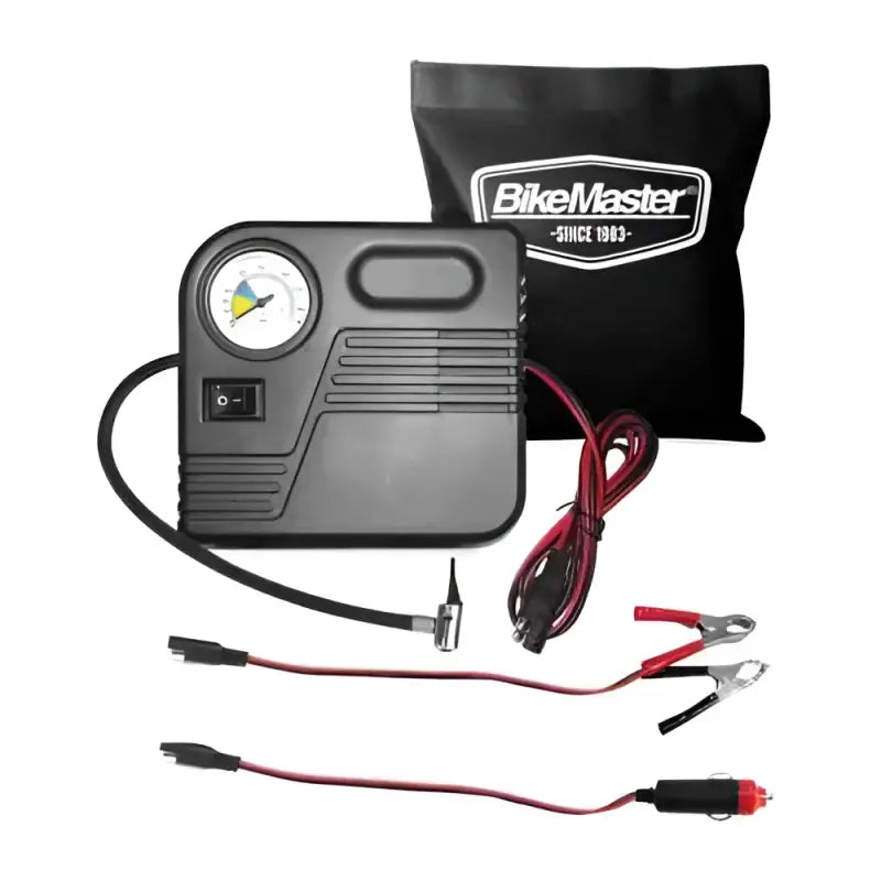 BikeMaster Mini Air Compressor w/ SAE - 150928 bkm150928