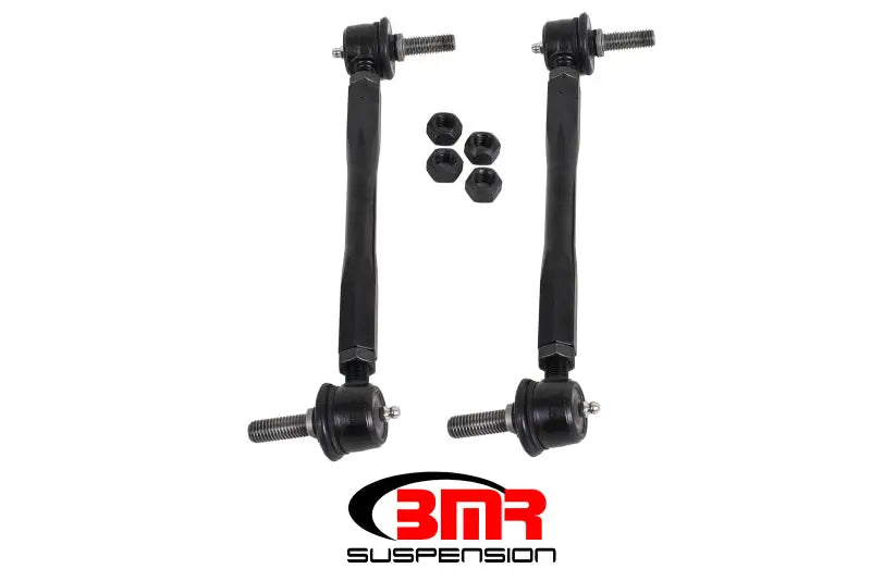 BMR 05-14 S197 Mustang Front Sway Bar End Link Kit - Black bmrelk010