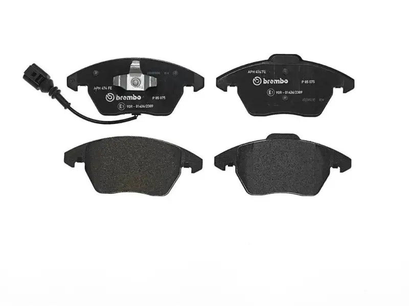 Brake Pad FMSI Number D1107-8760/ D1107-8212; Low-Metallic; Set Of 4 brmp85075