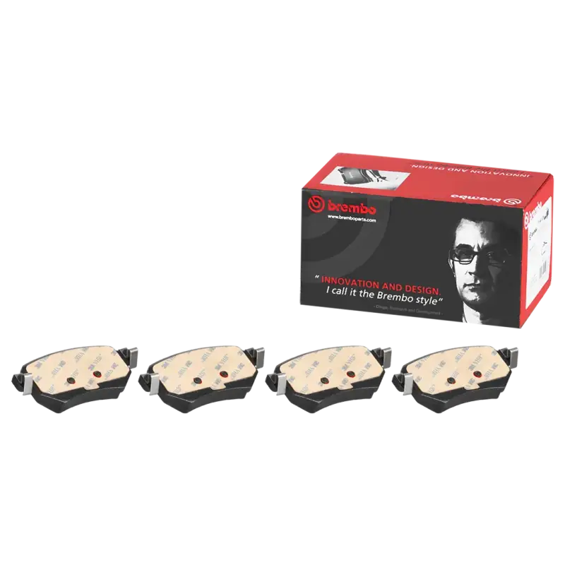 Brake Pad FMSI Number D1874-9103; Ceramic; Set Of 4 brmp49059n