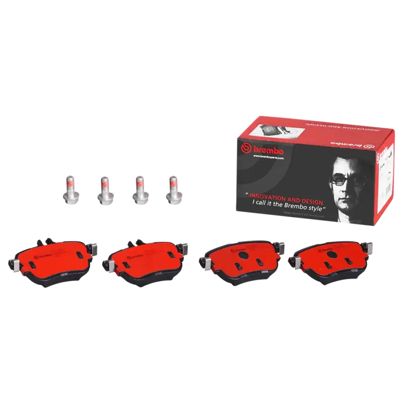 Brake Pad FMSI Number D1936-9161; Ceramic; Set Of 4; With Brake Caliper Screws brmp50136n