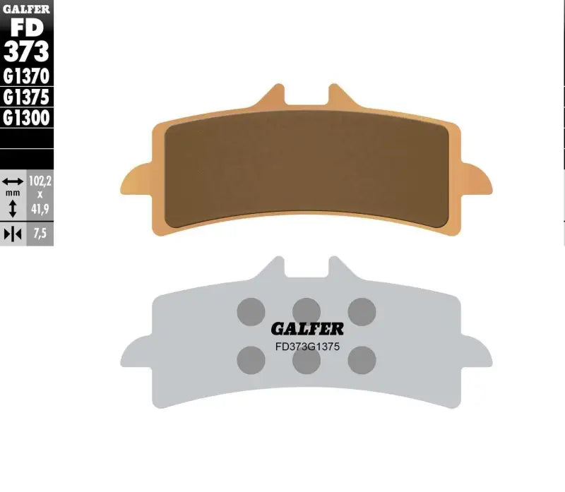 Brake Pads Sintered Ceramic Fd373g1375 wps-17-373c