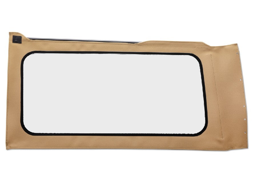 Jeep Wrangler JL 2-Door Bestop OE Replacement Window - Quarter Left Hand Position, Clerar Tan