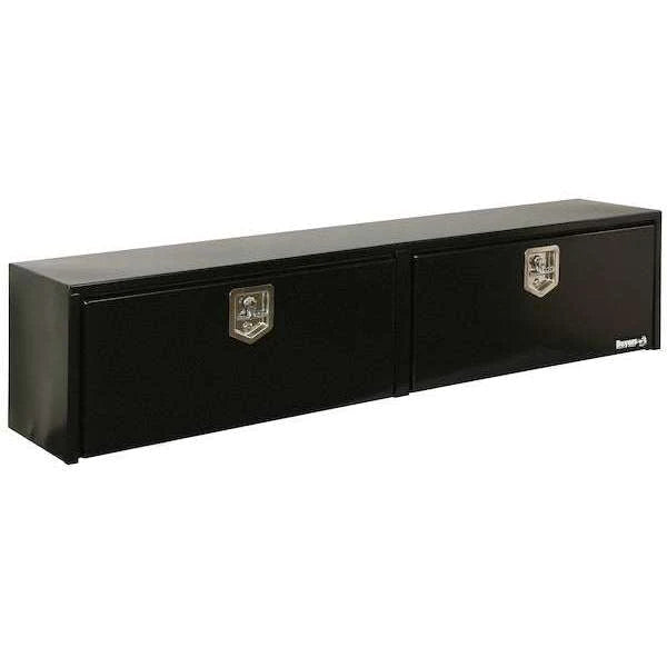 Buyers Products 18x16x88 Gloss Black Steel Top Mount Truck Box Model 1702990