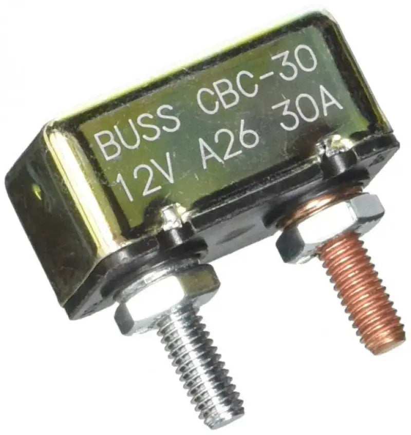 CBC-30 Bussmann Type 1 10-32 Stud Mount C.B. - 30 A b6pcbc30