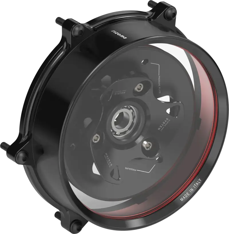 Clutch Cover Black Duc V2 58-zdm179b
