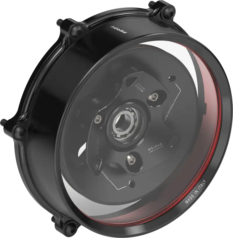 Clutch Cover Black Duc V4 58-zdm181b