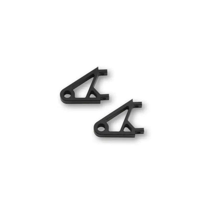 Cnc Headlight Bracket Extra Short Pair Black wps-58-2146