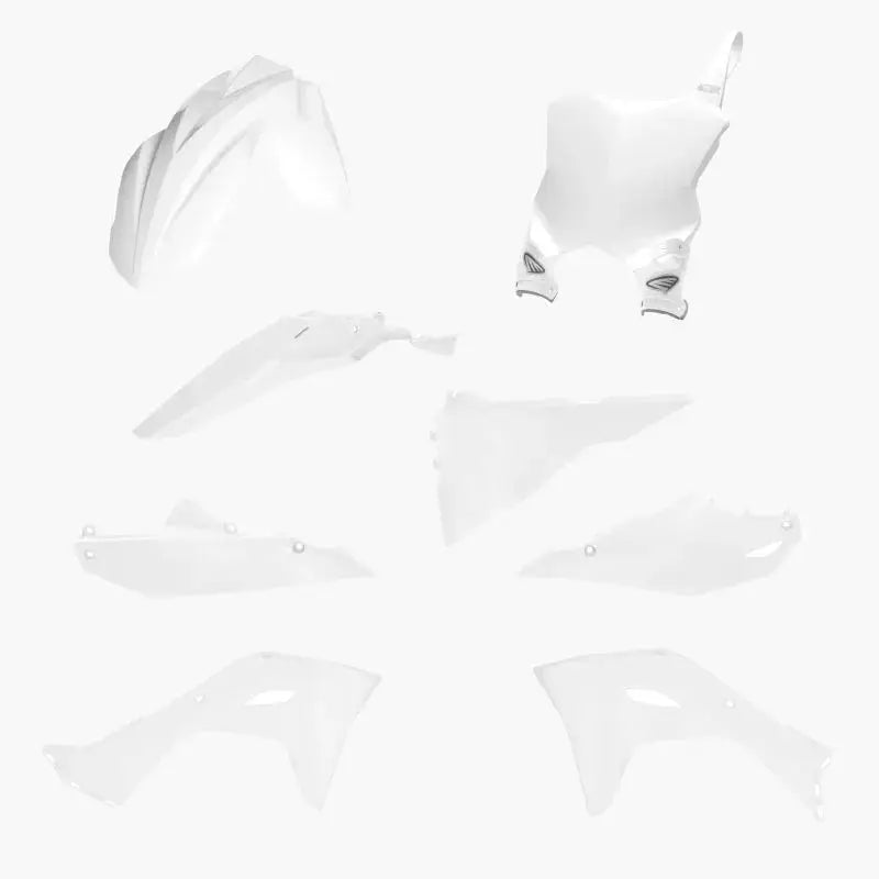 Cycra 2024 Kawasaki KX450 5 pc. Replica Body Kit - White cyc1cyc-9436-42