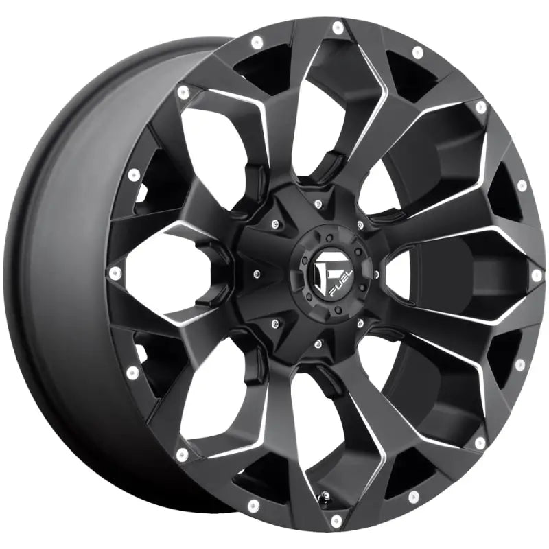 D54617907045 Fuel Offroad D546 17X9 5X5.5/150 Mt-Blk-Mil -12M fowd546907045