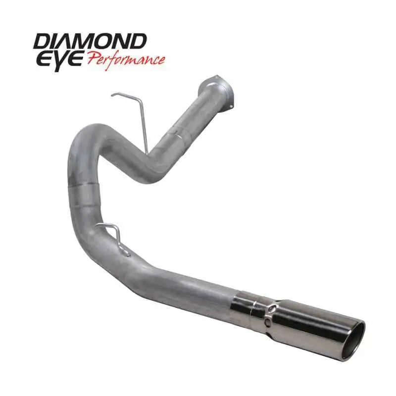 Diamond Eye KIT 4in DPF-BACK SGL AL 07.5-10 CHEVY 6 6L 2500/3500 PCKGD BX46X14X14OD EL-PL K4130A