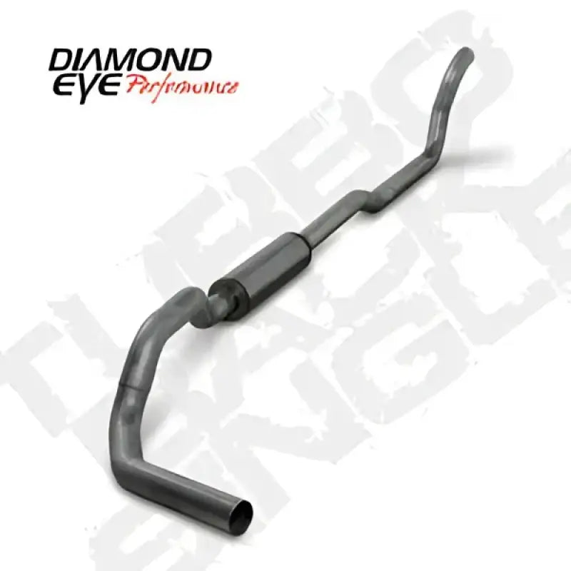 Diamond Eye KIT 4in TB MRP SGL SS DDG2X4 89-93 Dodge 5.9L Cummins 2500/3500 K4209S-RP