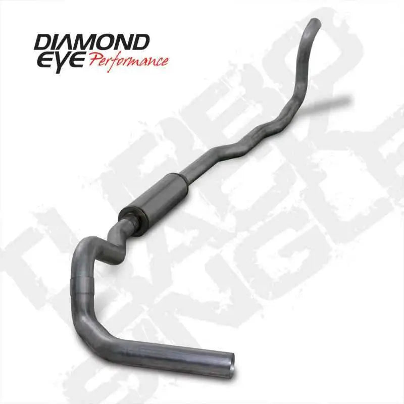 Diamond Eye KIT 4in TB MRP SGL SS DDG4X4 89-93 Dodge 5.9L Cummins 2500/3500 k4211s-rp