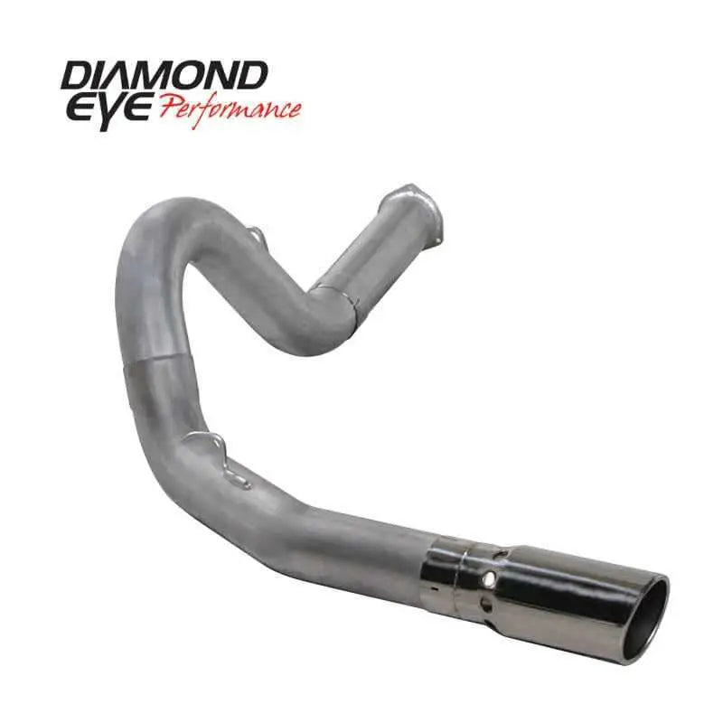 Diamond Eye KIT 5in DPF-BACK SGL AL 07.5-08 CHEVY 6 6L 2500/3500 BPCKGD BX46X14X14OD EL-PL k5134a