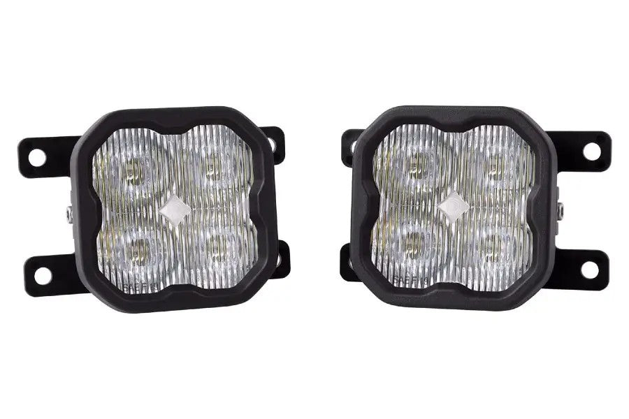 Diode Dynamics 3in SS3 Max Type AS Fog Light Kit, ABL,SAE - White