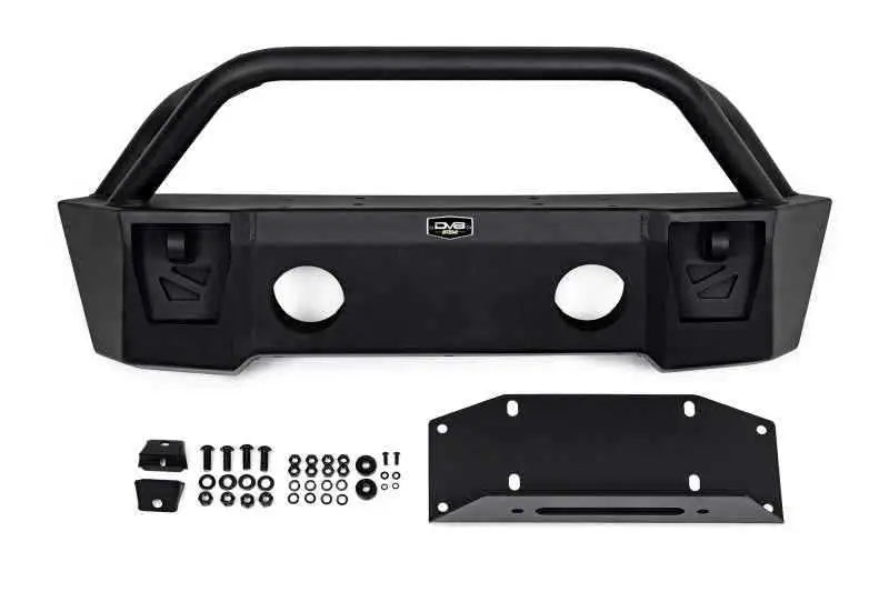 DV8 Offroad 07-22 Jeep Wrangler JK/JL Pocket Front Bumper fbjl-04
