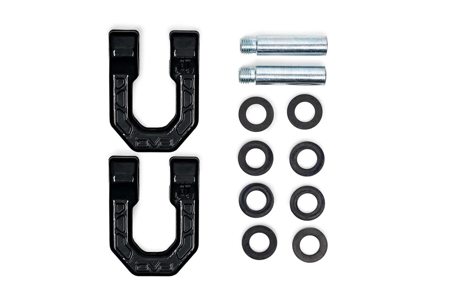 DV8 Elite Series D-Rings, Black - Pair