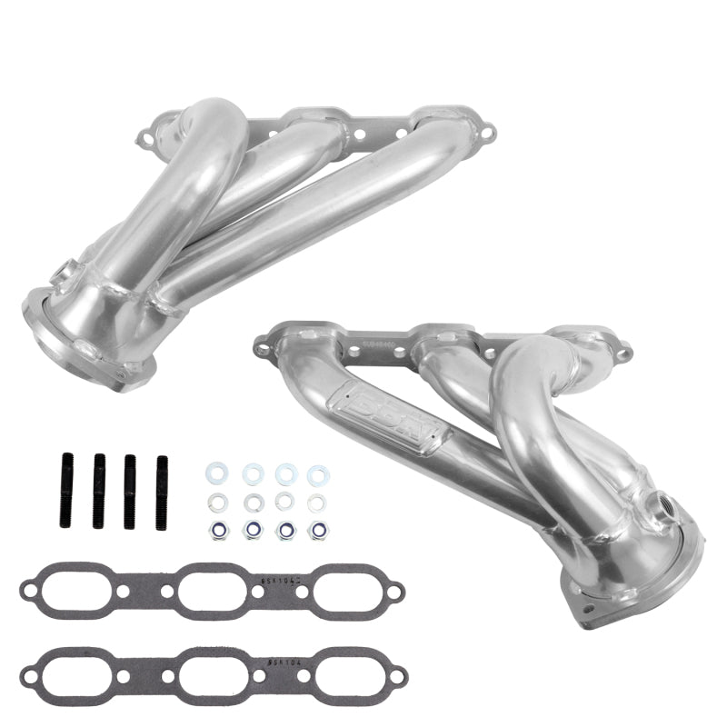 BBK 06-10 Dodge Charger / Chrysler 300 3.5L V6 1-5/8 Shorty Tuned Length Headers - Silver Ceramic - 40400 bbk40400