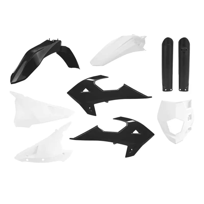 Enduro Full Kit Black/White Gas wps-64-91037