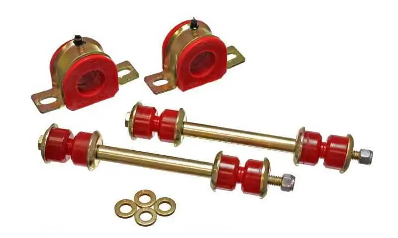 Energy Suspension 00-06 Tahoe/Yukon/Denali 2WD Red 32mm Front Sway Bar Bushing Set 3-5214r