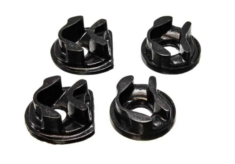 Energy Suspension 01-05 Honda Civic/CRX Black Motor Mount Inserts (Manual Transmission) (2 Torque Mo 16-1111g
