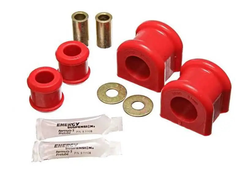Energy Suspension 07-11 Jeep Wrangler JK Red Front 31mm Sway Bar and Endlink Bushing Set 2-5112r
