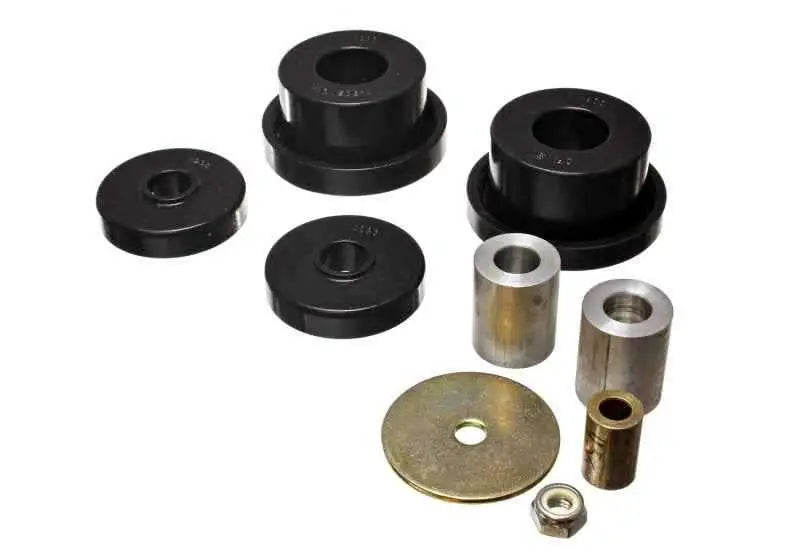 Energy Suspension 08-10 Chrysler Challenger/07-10 Charger RWD Black Rear Diff Mount Bushing Set 5-1115g