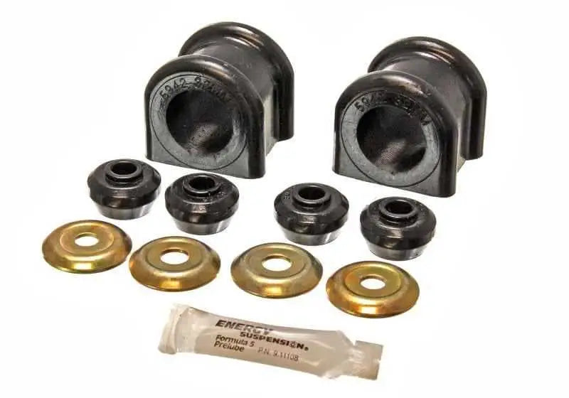 Energy Suspension 2006-08 Dodge Ram 1500/2500/3500 4WD 32mm Black Front Sway Bar Bushing Set 5-5174g