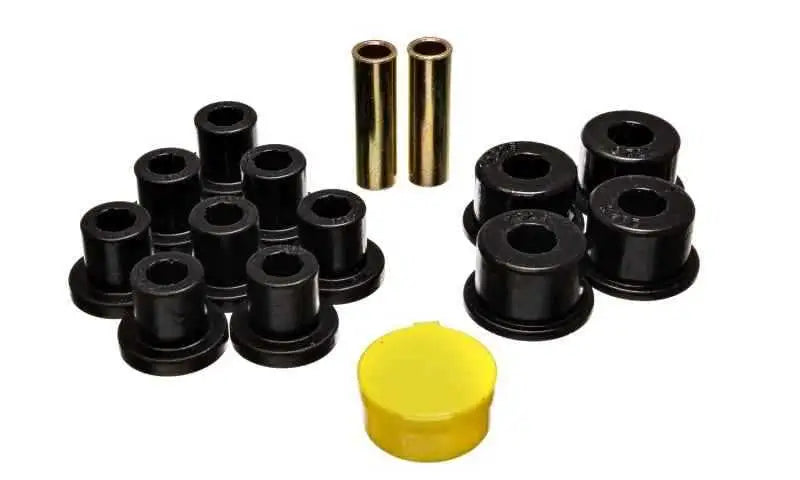 Energy Suspension 6/74-80 MG MGB Black Rear Leaf Spring Bushing Set 10-2101g