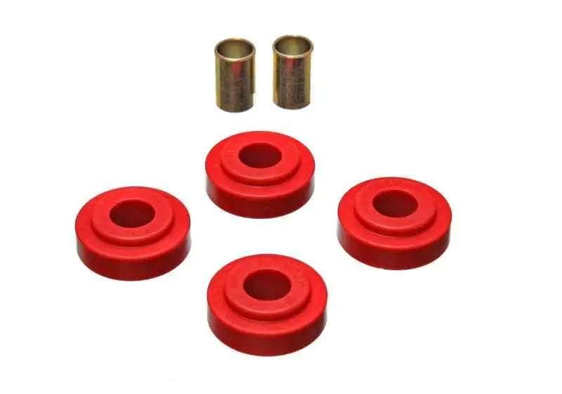 Energy Suspension 79-85 Mazda RX7 Red Front Strut Rod Bushing Set 11-7101r