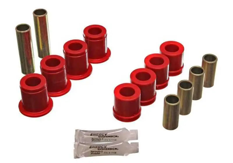 Energy Suspension 87-95 Nissan Pathfinder 2WD/4WD Red Front Control Arm Bushing Set 7-3102r