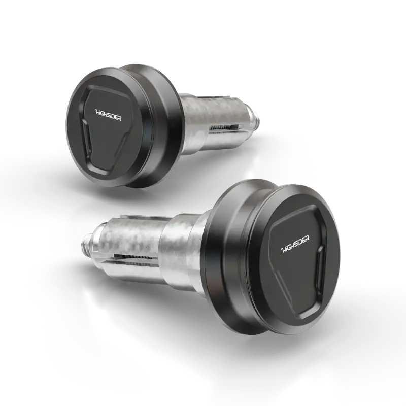 Esagano Xs Bar Ends Pair Black wps-58-2240