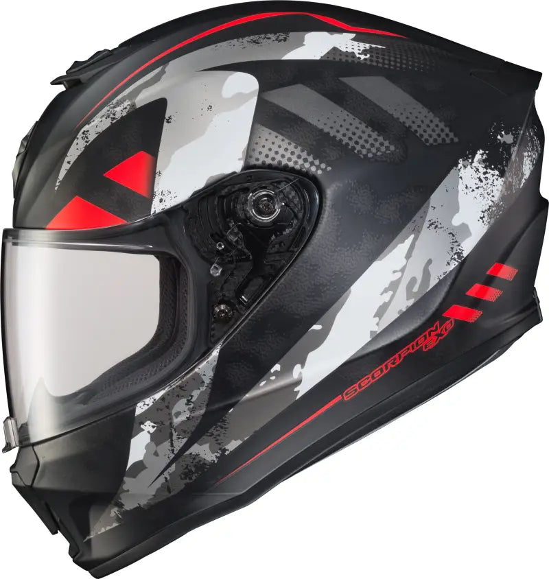Exo R420 Full Face Helmet Distiller Black/Red Sm wps-75-1170s