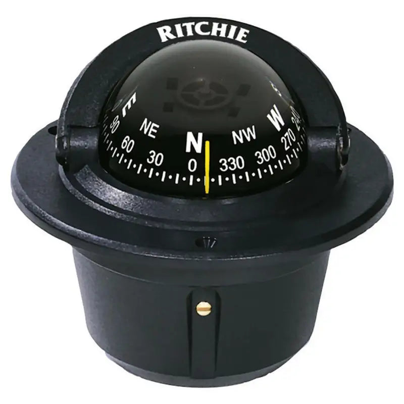 F-50 Ritchie Navi Compass Flush Mnt 2.75'Dial Black ritf50