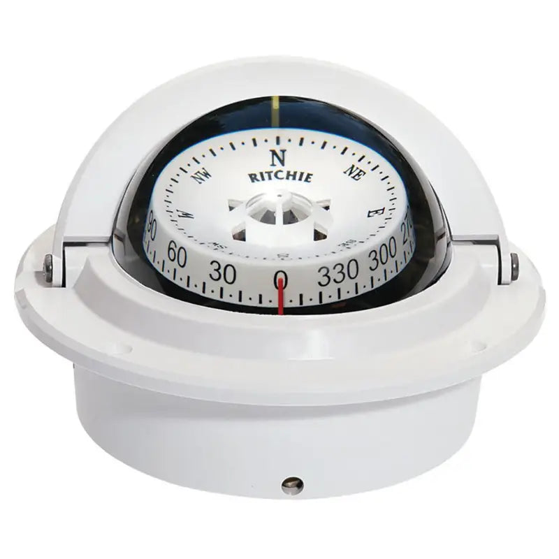 F-83W Ritchie Navi Compass Flush Mnt 3' Combi White ritf83w