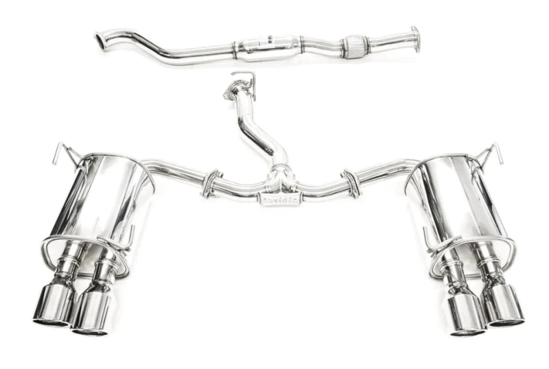 Invidia 2022+ Subaru WRX Q300 Rolled Stainless Steel Tip Cat-Back Exhaust - HS22WRXG3S invHS22WRXG3S