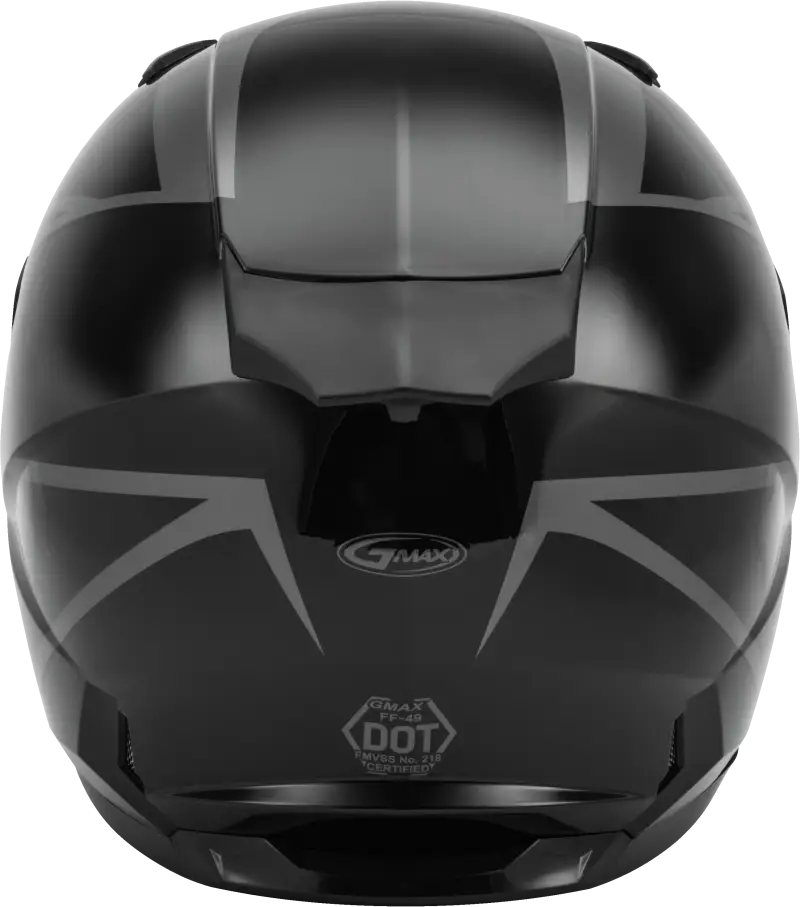 Ff 49 Full Face Deflect Helmet Black/Grey Xs wps-72-5751xs