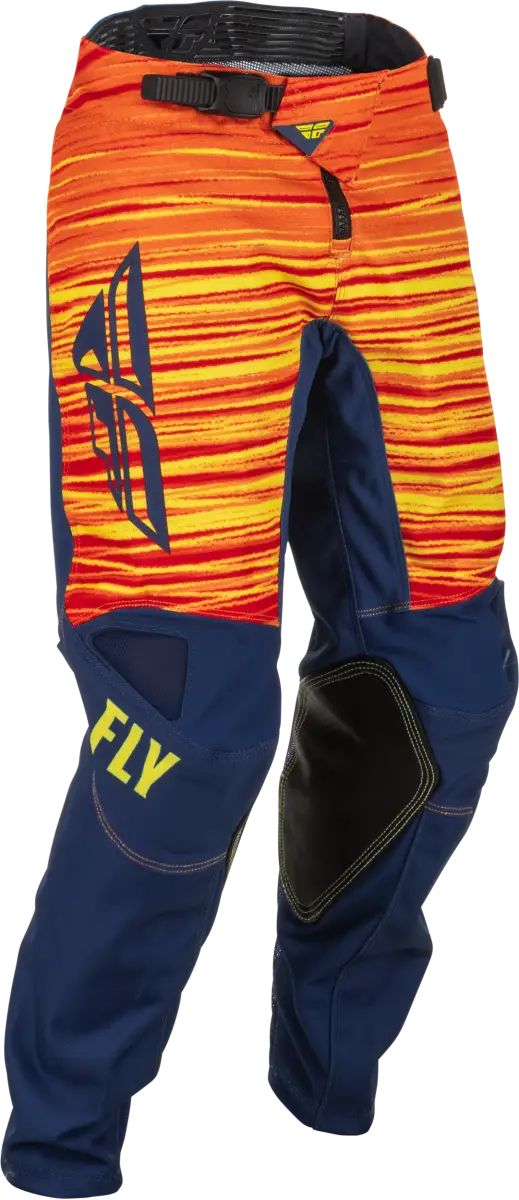 Fly Racing 375-53620 Youth Kinetic Wave Pants Navy/Yellow/Red Sz 20 wps-375-53620-rva
