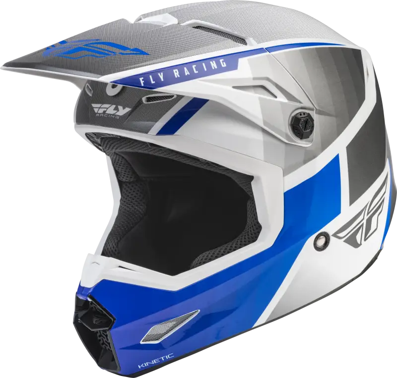 Fly Racing 73-8641S Kinetic Drift Helmet Blue/Charcoal/White Sm wps-73-8641s-rva