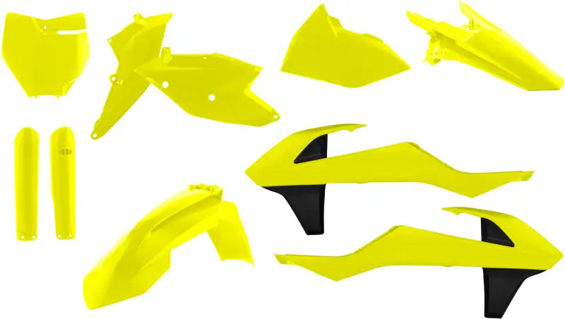 Full Plastic Kit Fluorescent Yellow wps-24210-64310