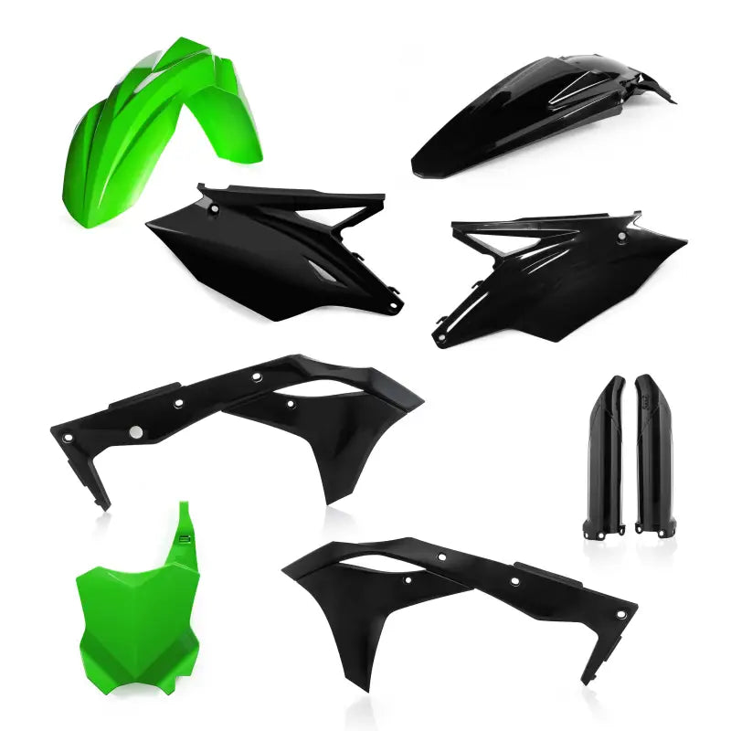 Full Plastic Kit Kaw Green/Black wps-26858-21089