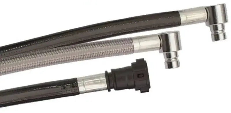 Goodridge 08-17 Harley-Davidson FL Baggers EFI Fuel Line Kit griHDFL-002EFI/BK