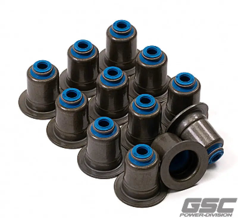 GSC P-D Toyota Supra/BMW B58/N54/S55/S58 Viton Exhaust Valve Stem Seals - Set of 12 - 1089 gsc1089