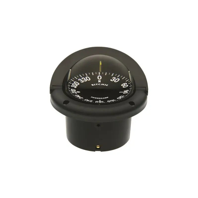 HF-742 Ritchie Navi Compass Flush Mnt 3.75'Dial Black rithf742