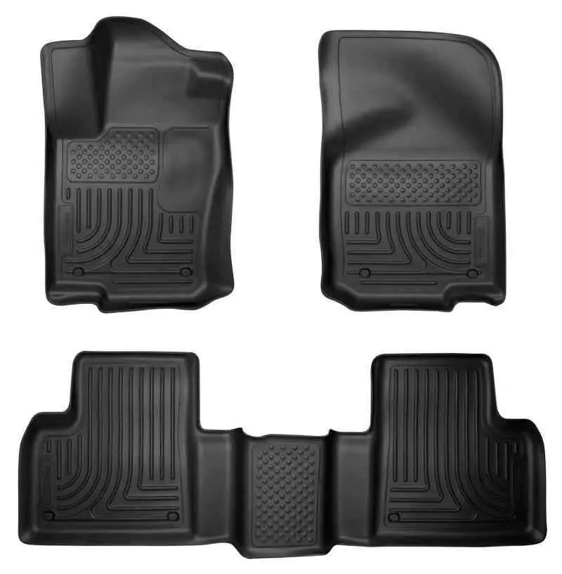Husky Liners 2012 Mercedes ML350 WeatherBeater Combo Black Floor Liners 98981