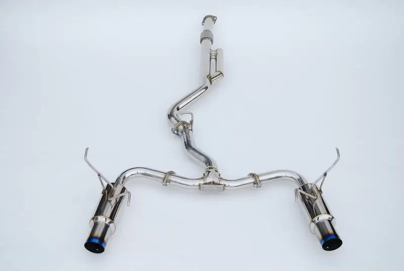 Invidia 2022+ Subaru WRX N1 Twin Outlet Single Layer Tip Cat-Back Exhaust - HS22WRXGTT invhs22wrxgtt