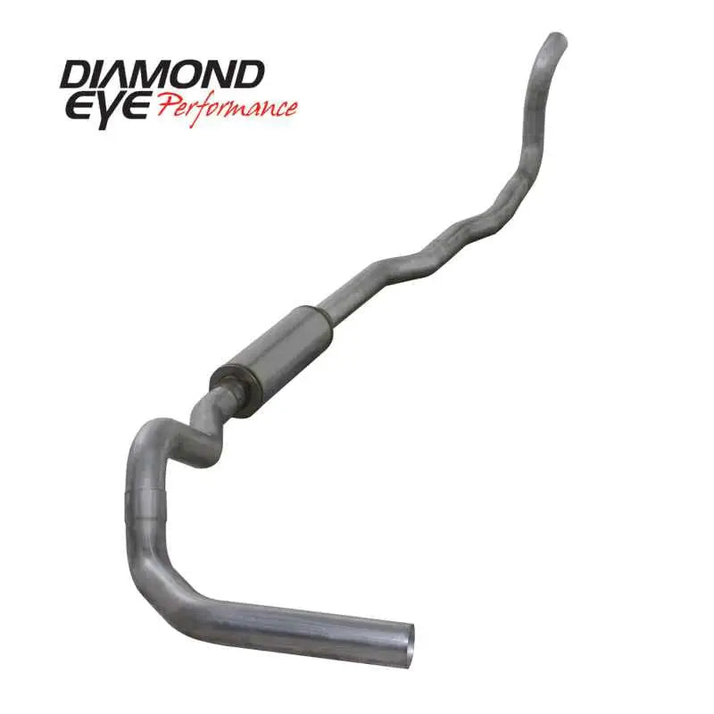K4211A-5 Diamond Eye KIT 4in CLAMP TB SGL AL: 89-93 DODGE CUMMINS 5.9L depk4211a-5