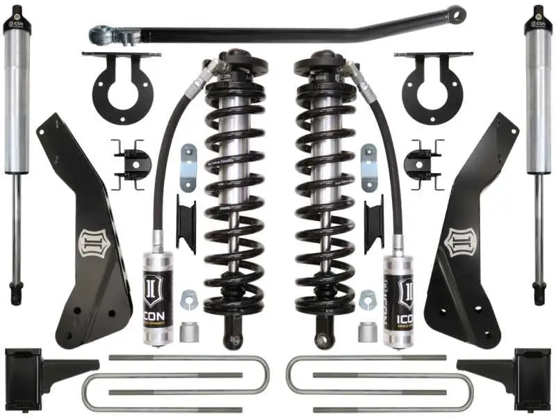 K63132 ICON 11-16 Ford F-250/F-350 4-5.5in Stage 2 Coilover Conversion System icok63132